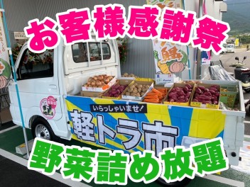 野菜詰め放題やります！